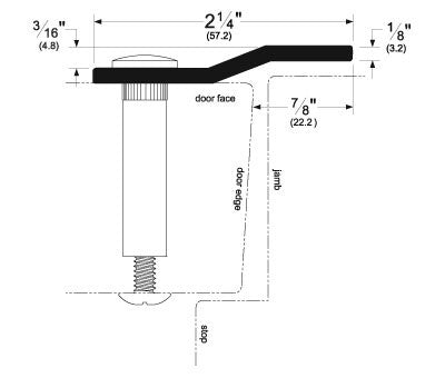 Pemko 3572SS 84" - Security Astragal