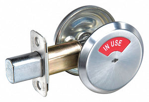 Satin Chrome D-Series Deadbolt w/Thumbturn, Master