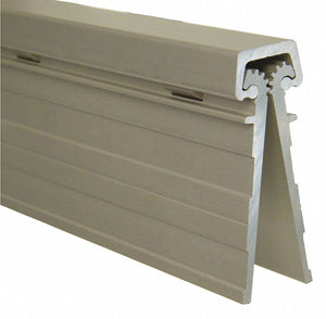 MCKINNEY MCK-HD-85-CL 180 ° Continuous Hinge With Holes, Mill Aluminum, Door Leaf: 84 24/25 in x 1 11/16 in W
