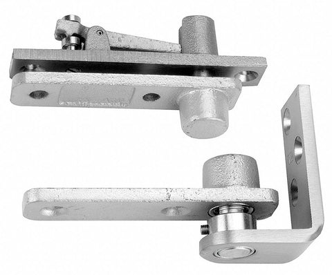 MCKINNEY EP5-J Non Handed Pivot Hinge, Center Hung Mounting, Dull Chrome Finish