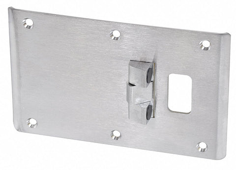 MCKINNEY 63293 CSS-9 OFFSET HUNG 5 7/8 26D Emergency Stop Strike,  Satin Chrome,  Brass,  Dull Chrome