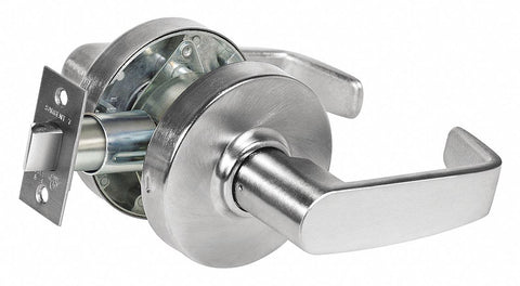 SARGENT 28-7U15 LL 26D Lever,  Mechanical,  Heavy Duty,  Not Keyed,  Satin Chrome,  2 3/4 in Backset,  Cylindrical