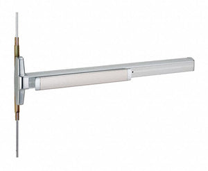 VON DUPRIN 3347A-EO 3 US28 Concealed Vertical Rod Exit Device,  Exit Device,  Aluminum,  33,  36 in Door Width