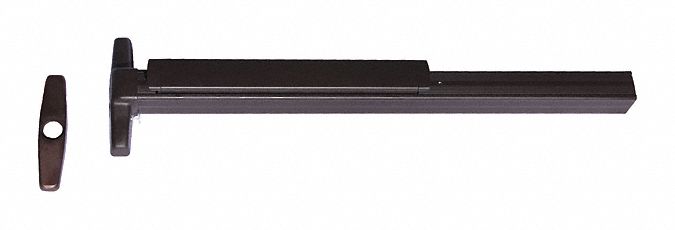VON DUPRIN 3347A-NL-OP 3 313 Concealed Vertical Rod Exit Device,  Exit Device,  Bronze,  33,  36 in Door Width