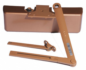 LCN 4040XP-RW/PA LTBRZ Manual Hydraulic LCN 4040-Series Door Closer, Heavy Duty Interior and Exterior, Light Bronze