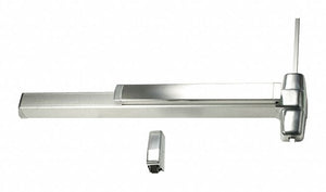 VON DUPRIN 9827EO-F 3 26D LBR Surface Vertical Rod,  Exit Device,  Satin Chrome,  98,  36 in Door Width
