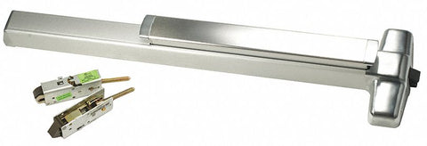 VON DUPRIN 9847EO-F 4 26D Concealed Vertical Rod Exit Device,  Exit Device,  Satin Chrome,  98,  48 in Door Width