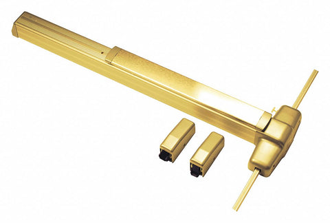 VON DUPRIN 9927EO 3 US4 Surface Vertical Rod,  Exit Device,  Satin Brass,  99,  36 in Door Width