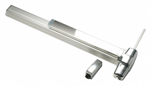 VON DUPRIN 9927EO-F 3 US28 LBR Surface Vertical Rod,  Exit Device,  Satin Aluminum,  99,  36 in Door Width