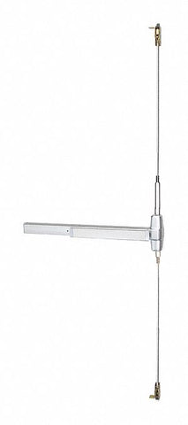 VON DUPRIN 9947L-06 3 26D LHR Concealed Vertical Rod Exit Device,  Exit Device,  Satin Chrome,  99,  36 in Door Width