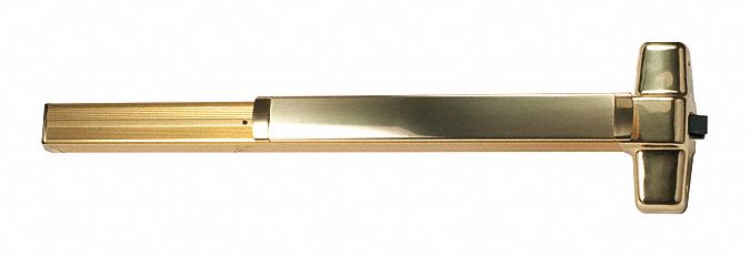 VON DUPRIN 99EO 3 US3 Rim Exit Device,  Exit Device,  Polished Brass,  99,  36 in Door Width
