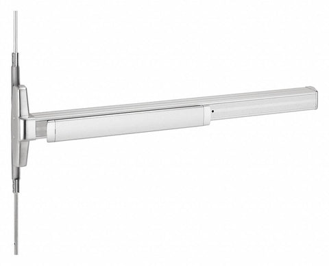 VON DUPRIN EL3347A-EO 3 US26D EL Narrow Conceal Vert. Rod Device,  Exit Device,  Satin Chrome,  33,  36 in Door Width