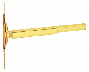 VON DUPRIN EL3347A-EO 4 US4 EL Narrow Conceal Vert. Rod Device,  Exit Device,  Satin Brass,  33,  48 in Door Width