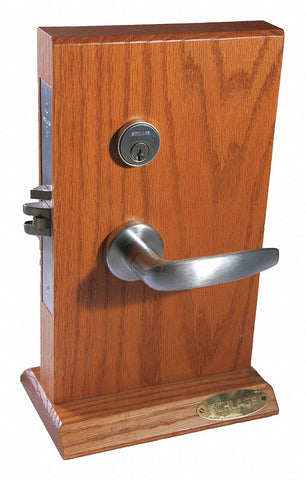 SCHLAGE L9092EUL 07A 626 Mortise Lockset,  Electrical/Mechanical,  Heavy Duty,  Keyed Different,  Satin Chrome