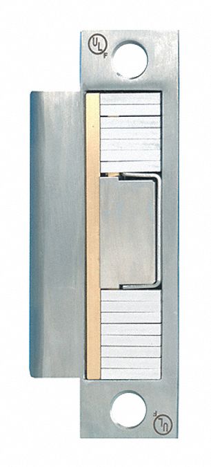 SECURITRON MUNL-24 Heavy-Duty Electric Strike with 3,000 lb Pull Force and Stainless Steel Finish