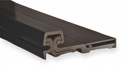 PEMKO CFS95 180 ° Continuous Hinge With Holes, Dark Bronze, Door Leaf: 15/16 in x 1 3/8 in W