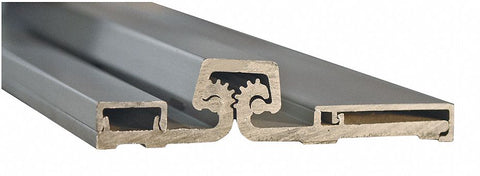 PEMKO CFS95CP 180 ° Continuous Hinge With Holes, Mill Aluminum, Door Leaf: 3/4 in x 2 in W