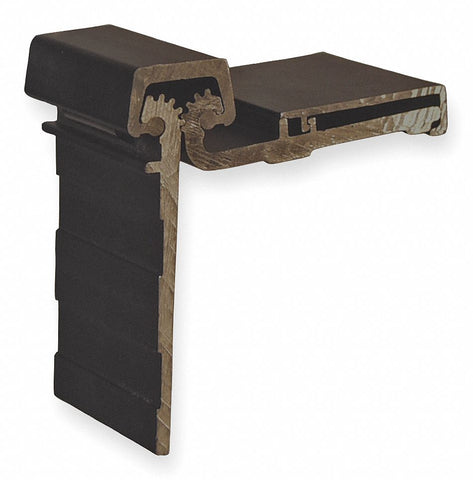 PEMKO DHS83 180 ° Continuous Hinge With Holes, Dark Bronze, Door Leaf: 2 9/16 in x 1 7/8 in W