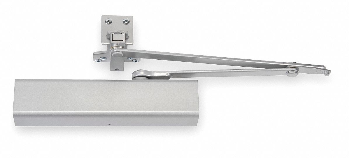 YALE UNI3501 x 689 Manual Hydraulic Yale 3501-Series Door Closer, Heavy Duty Interior and Exterior, Silver