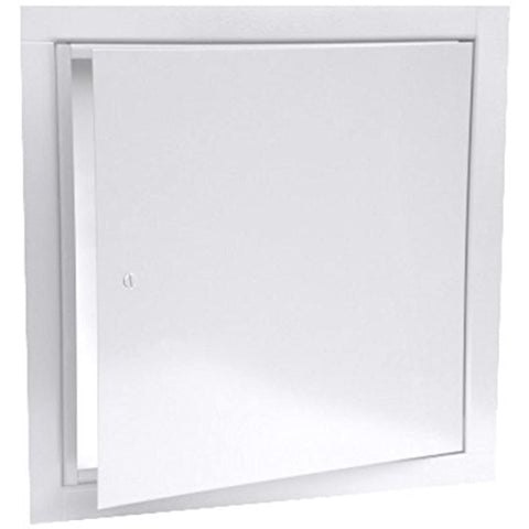 JL Industries 9TM 18" x 18" Flush Universal Access Door Panel, WHITE