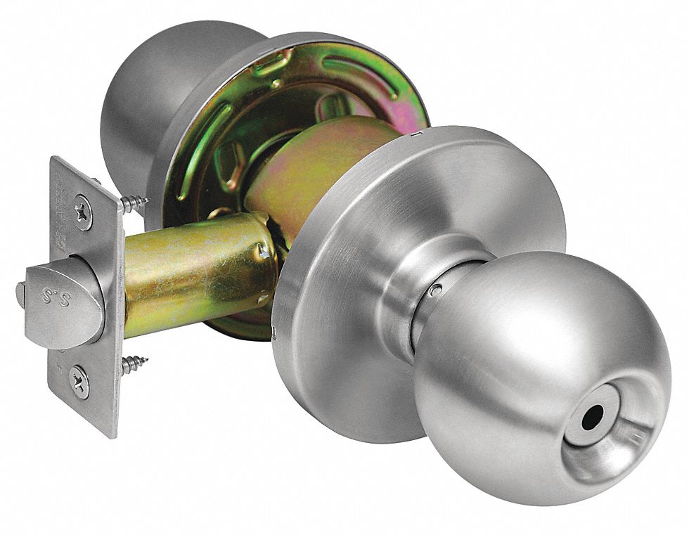 CORBIN CK4430 GWC 630 Knob Lockset,  Mechanical,  Knob,  Cylindrical,  Privacy,  2