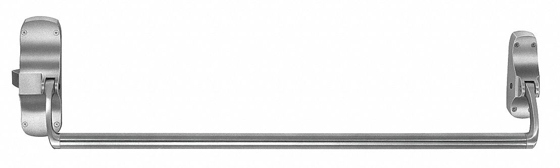 VON DUPRIN 88EO-F US26D LHR Rim Exit Device,  Exit Device,  Satin Chrome,  88,  Up to 48 in Door Width