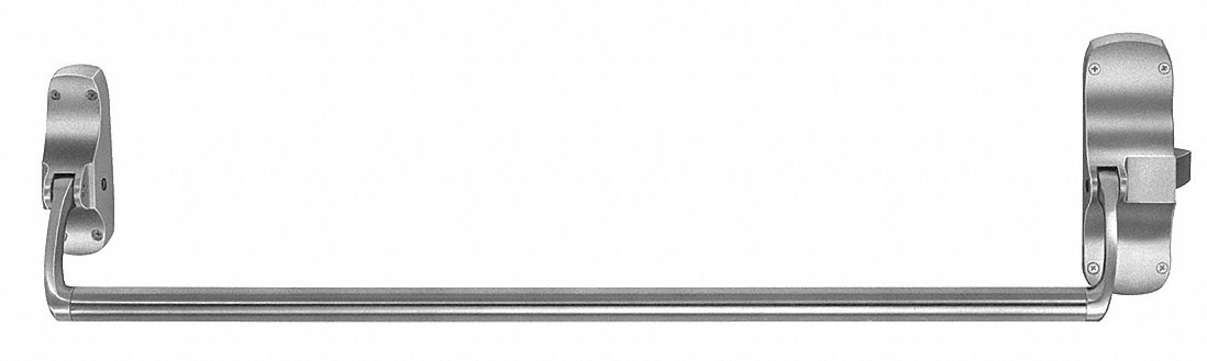 VON DUPRIN 88EO-F US26D RHR Rim Exit Device,  Exit Device,  Satin Chrome,  88,  Up to 48 in Door Width