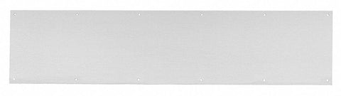 IVES 8400 US32D 10X34 B-CS Door Protection Plate, Stainless Steel, Armor, 10 in Height, 34 in Width