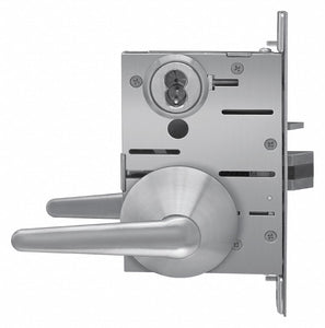 BEST SPSLMLLTF16F630RH Mortise Lockset,  Mechanical,  Satin Stainless Steel,  2 3/4 in Backset,  Mortise