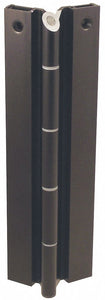 MARKAR FS101-002-313-HT-MP-RH 180 ° Continuous Hinge With Holes, Dark Bronze, Door Leaf: 96 in x 1 3/4 in W