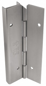 MARKAR HG305-002-630-HT-MP-LH 180 ° Continuous Hinge With Holes, Satin Stainless Steel, Door Leaf: 96 in x 1 3/4 in W