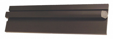 PEMKO DFS95HD1-HT-RH 180 ° Continuous Hinge With Holes, Dark Bronze, Door Leaf: 95 in x 1 3/8 in W