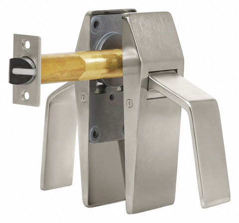 SARGENT 28 114 26D Push-Pull Lever,  Mechanical,  Heavy Duty,  Not Keyed,  Satin Chrome,  5 in Backset,  Cylindrical