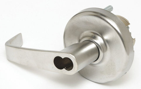 CORBIN CL3391 NZD 626 CL6 Lever,  Mechanical,  Extra Heavy Duty,  Not Keyed,  Satin Chrome,  2 3/4 in Backset,  Cylindrical