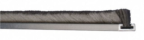 PEMKO 369 AP X 84" Double Door Weatherstrip, 7 ft Overall Length, Pile Insert Type, Pile Insert Material