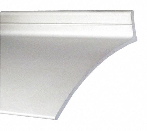 PEMKO 346 C X 40" Clear Anodized Door Drip Edge, Flange Height 5/8 in, Projection 2 1/2 in, Length 40 in