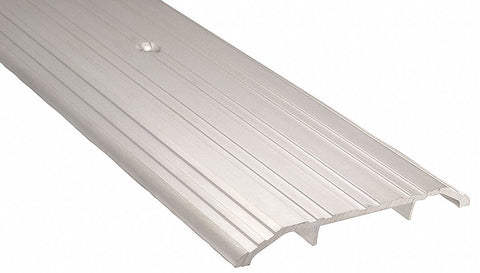 PEMKO 171 A X 72" SS/MS&ES10 6 ft x 5 in x 1/2 in Fluted Top Saddle Threshold, Gray