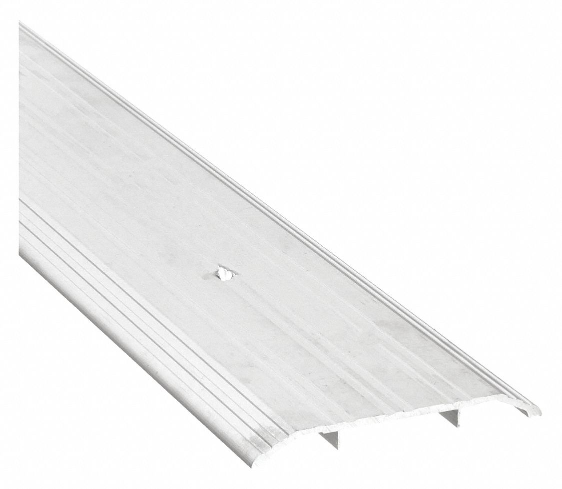 PEMKO 171 A X 36" 3 ft x 5 in x 1/2 in Fluted Top Saddle Threshold, Gray