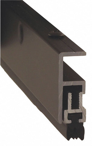 PEMKO GG379DR48 Door Frame Weatherstrip, 4 ft Overall Length, Adjustable Insert Type, EPDM Rubber Insert Material