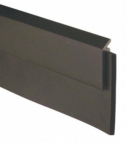 PEMKO GG3151DN896 Weatherstrip, 8 ft Overall Length, Flat Insert Type, Neoprene Insert Material, 3/4 in Max. Door Gap