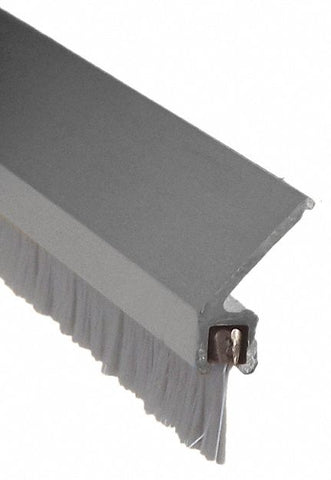 PEMKO GG45041CNB36 Door Frame Weatherstrip, 3 ft Overall Length, Brush Insert Type, Nylon Insert Material