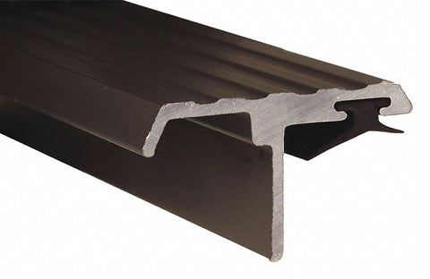 PEMKO GG355DV96 Double Door Weatherstrip, 8 ft Overall Length, T-Astragal w/Vinyl Insert Type, Vinyl Insert Material