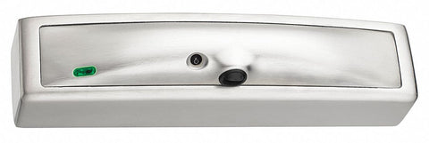 SECURITRON M680EBDC2X 11 1/2 in x 2 1/2 in Color Steel Electromagnetic Lock with Satin Aluminum Finish