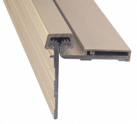 PEMKO CHS95HD1 180 ° Continuous Hinge With Holes, Mill Aluminum, Door Leaf: 11/16 in x 1 7/8 in W