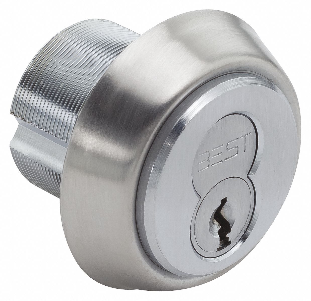 BEST 1E74C4RP2626 Mortise Cylinder, Satin Chrome