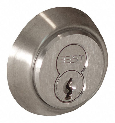 BEST 1ESPL7A35124C4RP3626 Mortise Cylinder, Satin Chrome