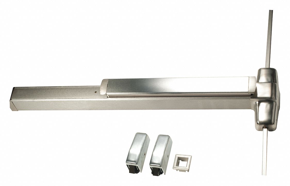 VON DUPRIN 9827EO 3 32D Rim,  Exit Device,  Satin Stainless Steel,  98,  36 in Door Width