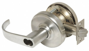 CORBIN CL3391 PZD 626 CL6 Lever Lockset,  Mechanical,  Extra Heavy Duty,  Keyed Different,  Satin Chrome,  2 3/4 in Backset