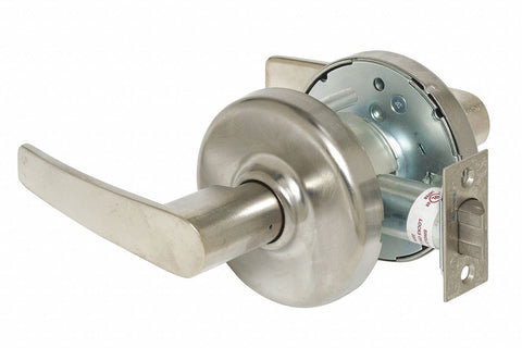 CORBIN CL3370 AZD 626 Lever Lockset,  Mechanical,  Extra Heavy Duty,  Not Keyed,  Satin Chrome,  2 3/4 in Backset