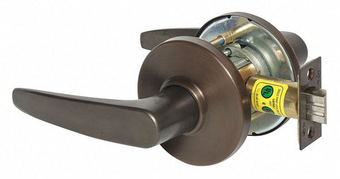 STANLEY SECURITY SOLUTIONS 9K30N16DS3613 Lever,  Mechanical,  Extra Heavy Duty,  Not Keyed,  Oil Rubbed Bronze,  2 3/4 in Backset